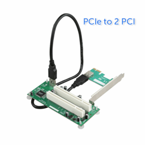 كرت توسعة | PCIe to 2*PCI