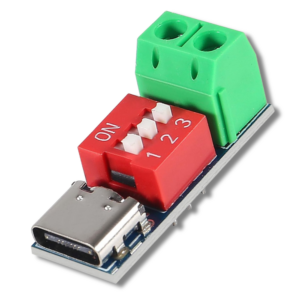 لوحة تحويل كهرباء من Type C
من 5 الى 20 فولط | HW-443