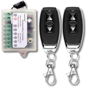 لوحة مفتاح تحكم ماتور DC 8V-36V | 10A | مع ريموتين